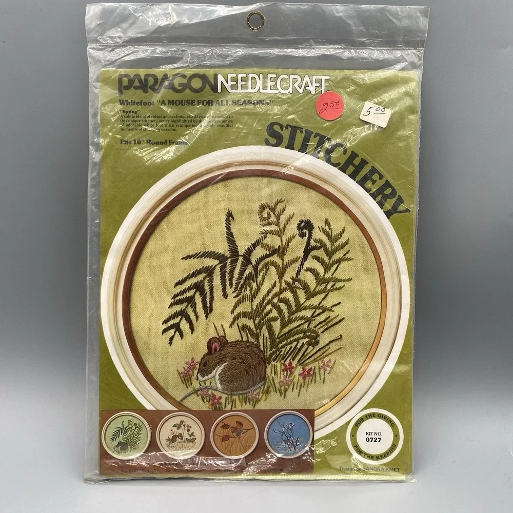 Paragon Needlecraft | Office | Vtg 978 Paragon Needlecraft Stichery Kit ...